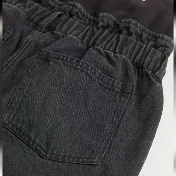 H&M Mama Paper Bag Maternity Jeans - size XS NWT - Picture 2 of 5